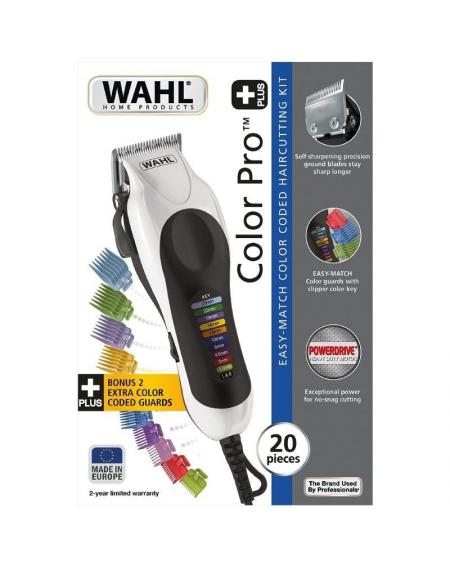 Cortapelos Wahl Color Pro/ con Cable/ 15 Accesorios