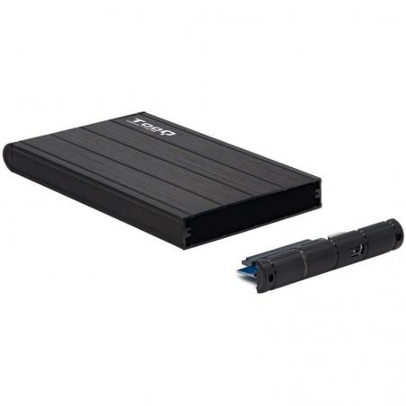 Caja Externa para Disco Duro de 2.5' TooQ TQE-2530B/ USB 3.1 - Imagen 2