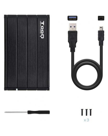 Caja Externa para Disco Duro de 2.5' TooQ TQE-2530B/ USB 3.1 - Imagen 4