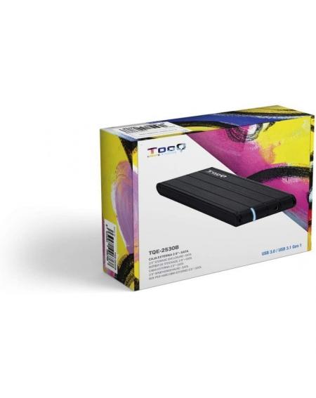 Caja Externa para Disco Duro de 2.5' TooQ TQE-2530B/ USB 3.1 - Imagen 5