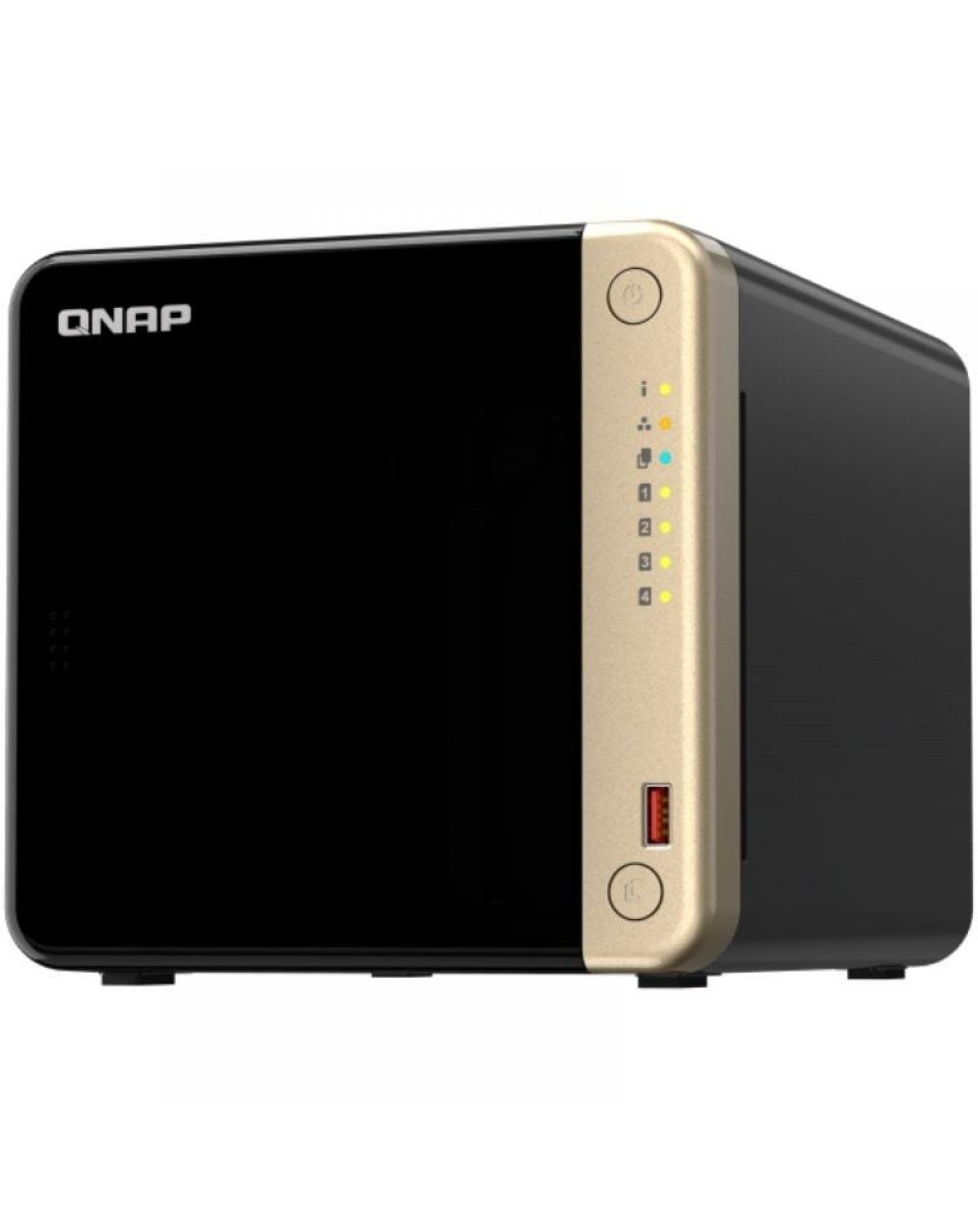 NAS QNAP TS-464-8G/ 4 Bahías 3.5'- 2.5'/ 8GB DDR4/ Formato Torre