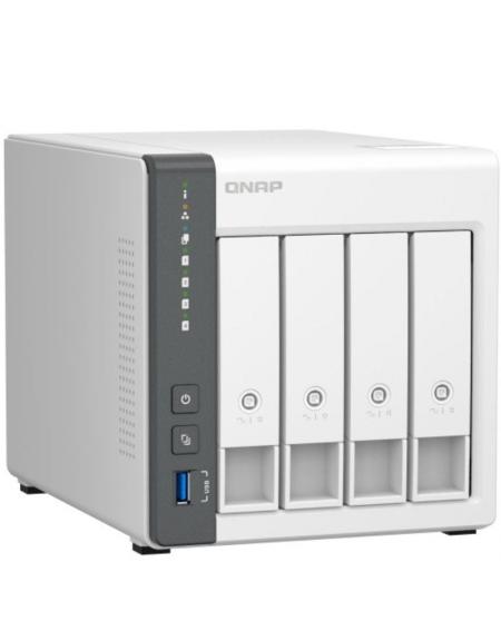 NAS QNAP TS-433-4G/ 4 Bahías 3.5'- 2.5'/ 4GB/ Formato Torre