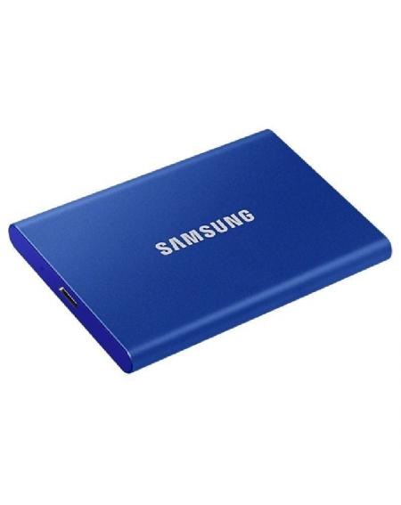 Disco Externo SSD Samsung Portable T7 1TB/ USB 3.2/ Azul