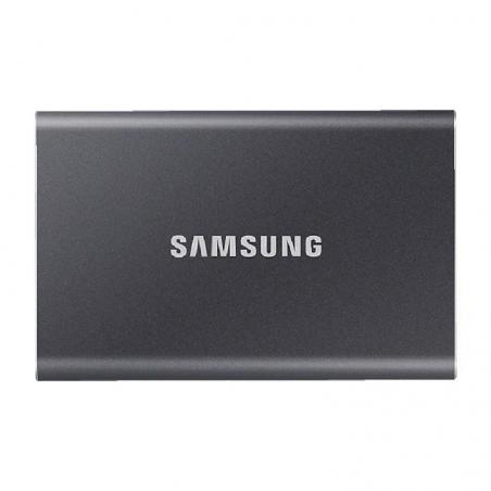 Disco Externo SSD Samsung Portable T7 1TB/ USB 3.2/ Gris