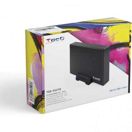 Caja Externa para Disco Duro de 3.5' TooQ TQE-3527B/ USB 3.1 - Imagen 5