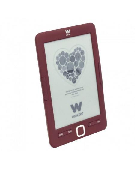 Libro Electrónico Ebook Woxter Scriba 195/ 6'/ Tinta Electrónica/ Rojo