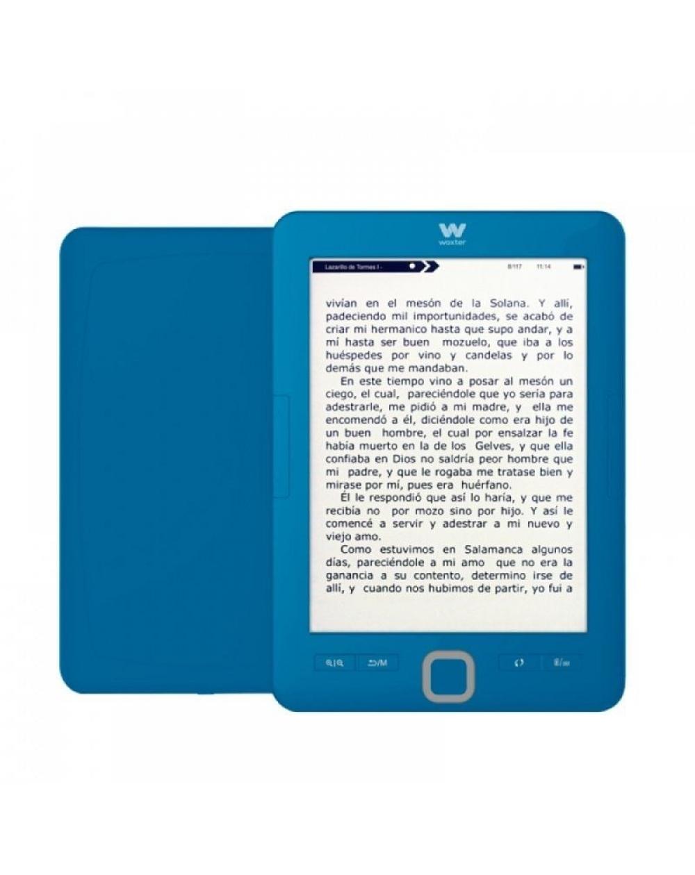 Libro Electrónico Ebook Woxter Scriba 195/ 6'/ Tinta Electrónica/ Azul