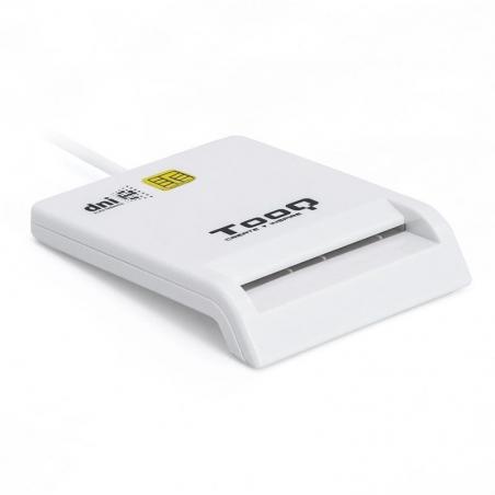 Lector de DNI TooQ TQR-210W/ Blanco - Imagen 1