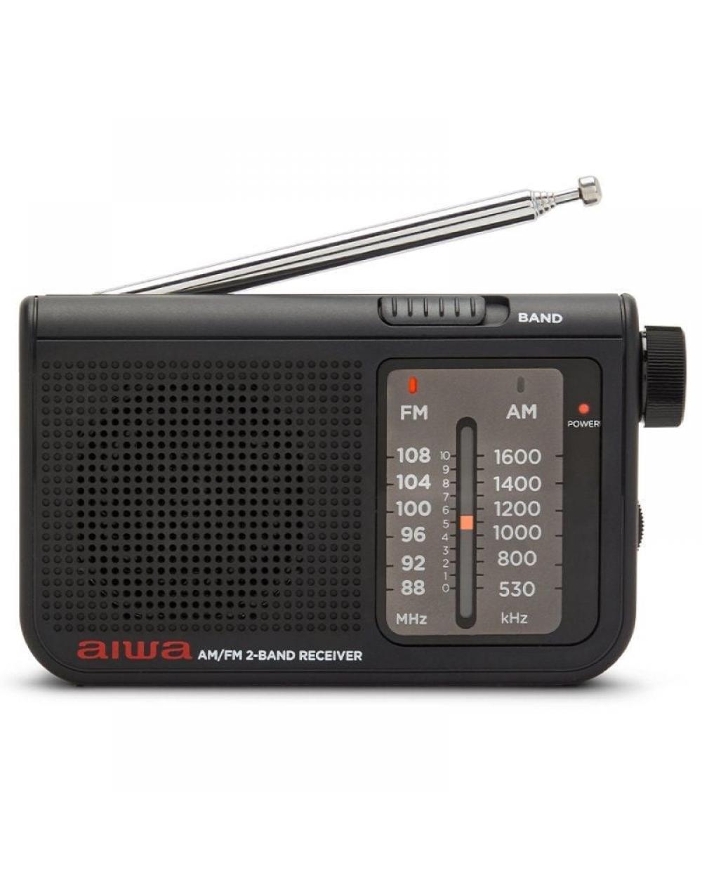 Radio Portátil Aiwa RS-55BK/ Negra