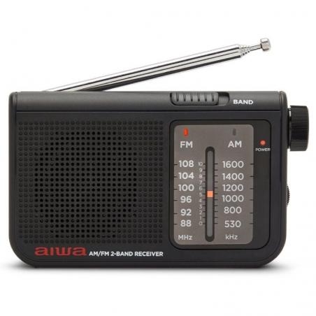 Radio Portátil Aiwa RS-55BK/ Negra