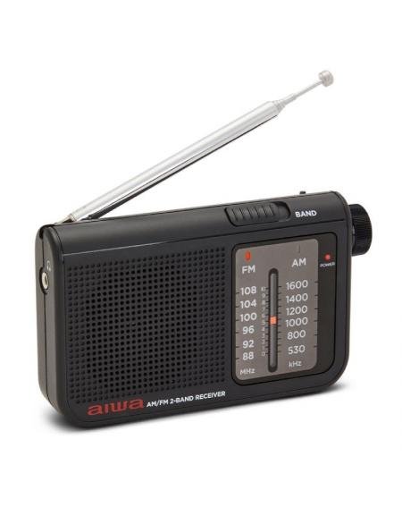 Radio Portátil Aiwa RS-55BK/ Negra