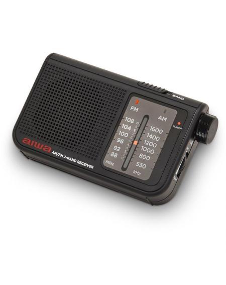 Radio Portátil Aiwa RS-55BK/ Negra