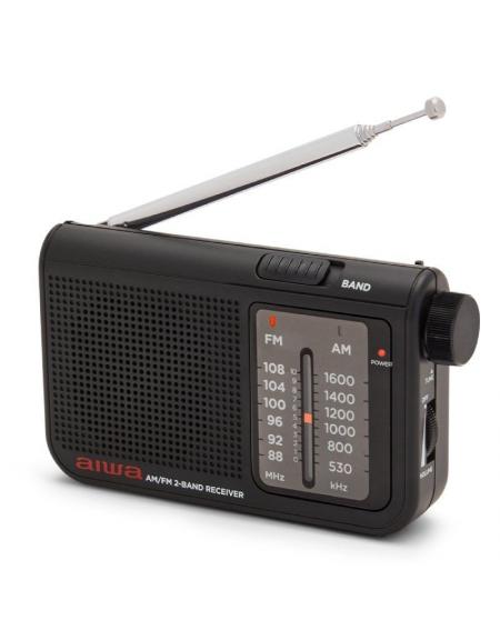 Radio Portátil Aiwa RS-55BK/ Negra