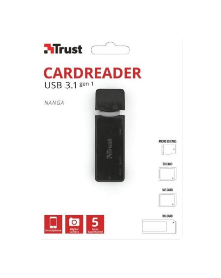 Lector de Tarjetas Externo Trust Nanga 21935/ USB 3.1 - Imagen 3