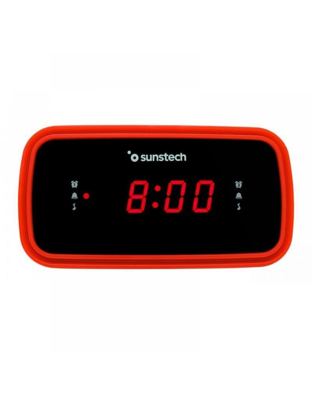 Despertador Sunstech FRD60RD/ Radio FM