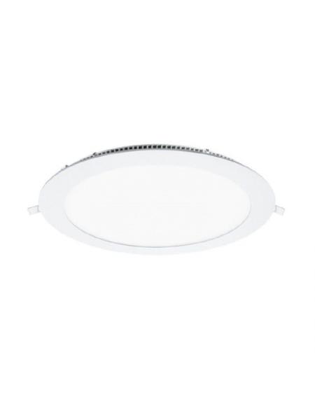 Downlight Iglux LS-102107-NB V2/ Circular/ Ø120 x 19mm/ Potencia 7W/ 540 Lúmenes/ 4000ºK/ Blanco