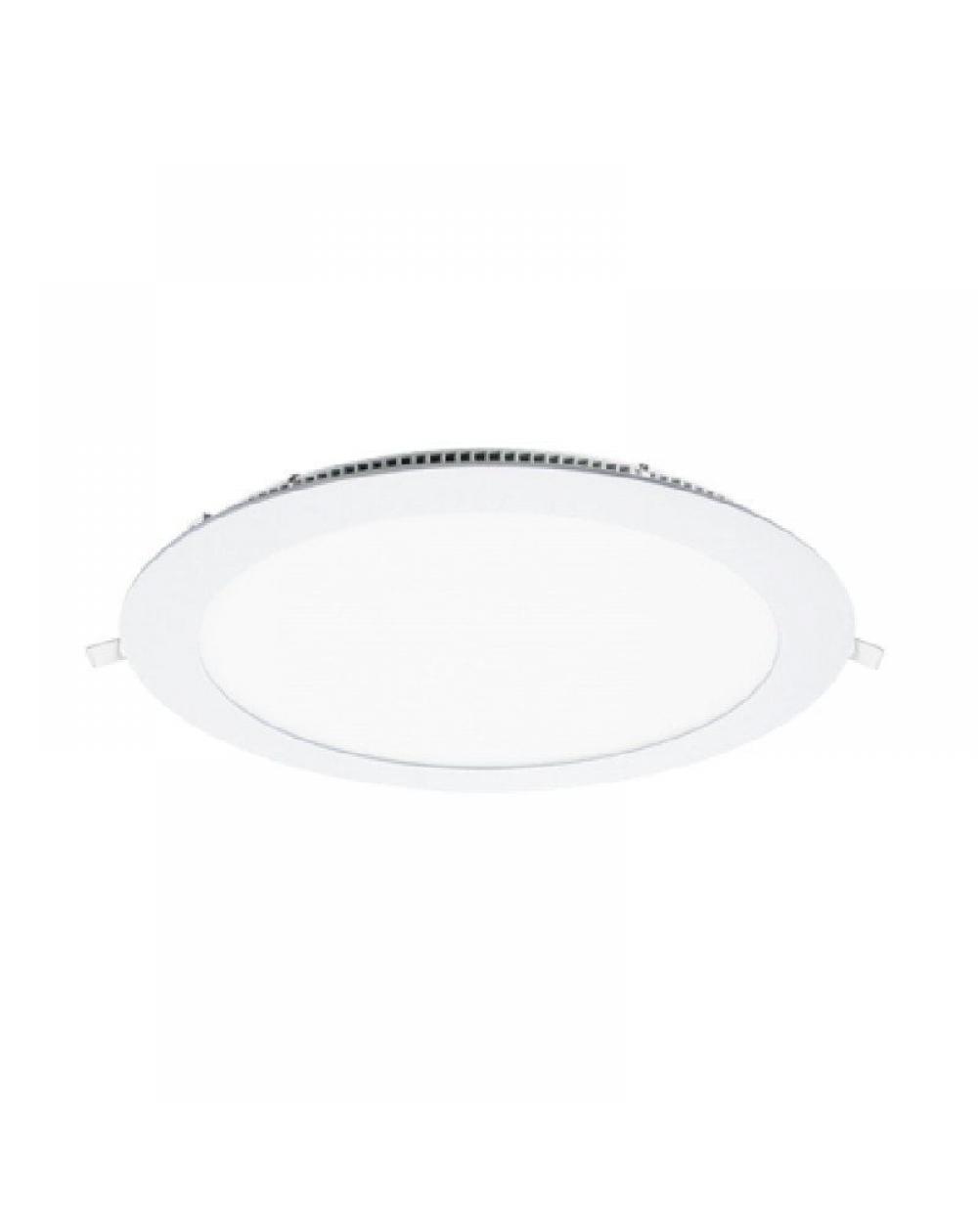 Downlight Iglux LS-102107-NB V2/ Circular/ Ø120 x 19mm/ Potencia 7W/ 540 Lúmenes/ 4000ºK/ Blanco