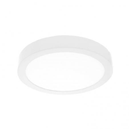 Downlight Iglux SUP-102307-FB V2/ Circular/ Ø120 x 35mm/ Potencia 7W/ 570 Lúmenes/ 6000ºK/ Blanco