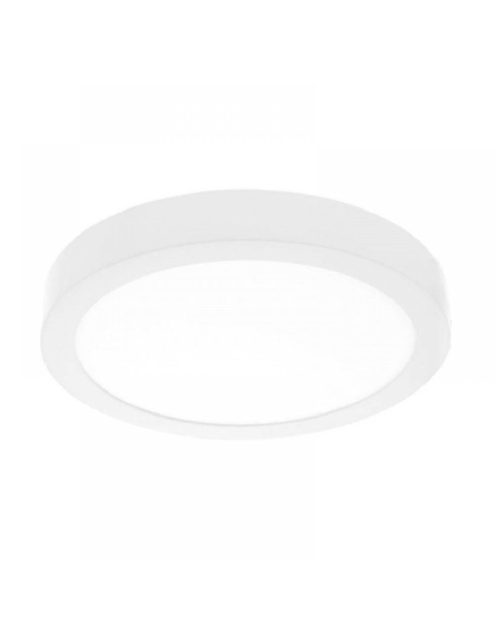 Downlight Iglux SUP-102307-NB V2/ Circular/ Ø120 x 35mm/ Potencia 7W/ 540 Lúmenes/ 4000ºK/ Blanco