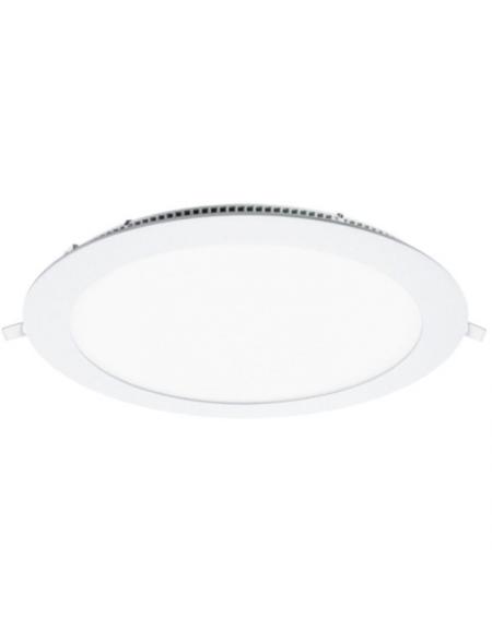 Downlight Iglux WIFI-20W/ Circular/ Ø240 x 30mm/ Potencia 20W/ 2100 Lúmenes/ 3000º-6000ºK/ Blanco