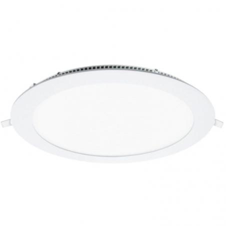 Downlight Iglux WIFI-20W/ Circular/ Ø240 x 30mm/ Potencia 20W/ 2100 Lúmenes/ 3000º-6000ºK/ Blanco