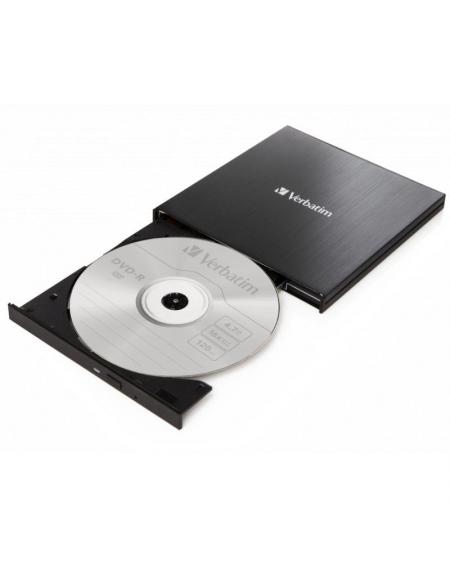 Grabadora Externa CD/DVD Verbartim 43886 con conexión USB-C - Imagen 2