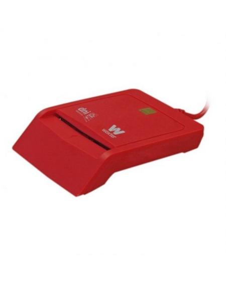 Lector de DNI Woxter PE26-145/ Rojo - Imagen 2