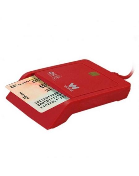 Lector de DNI Woxter PE26-145/ Rojo - Imagen 3