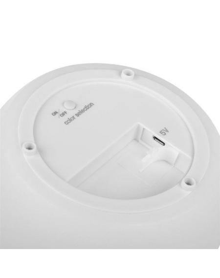 Lámpara de Mesa Smartwares OOO-50002/ 1W/ Blanca