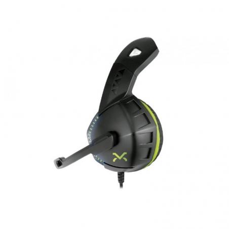 Auriculares Gaming con Micrófono Droxio Leyon/ Jack 3.5/ USB 2.0/ Verdes - Imagen 2