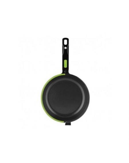 Sartén Dupla para Tortillas Bra Prior A121467/ Ø26cm/ Aluminio fundido/ Apta para Inducción