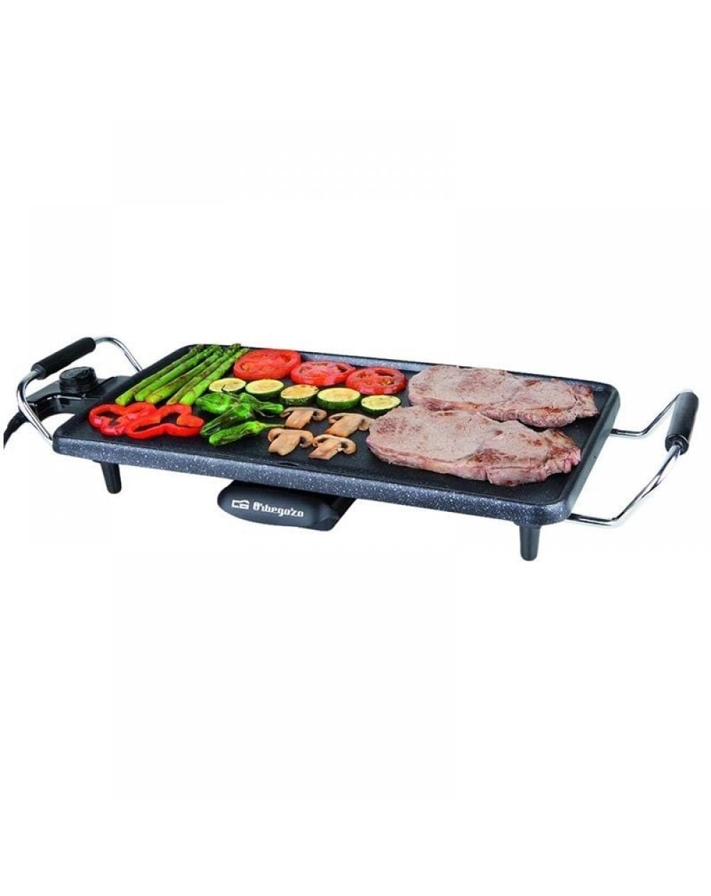 Plancha de Asar Orbegozo TBC 3000/ 2000W/ Tamaño 220*430mm