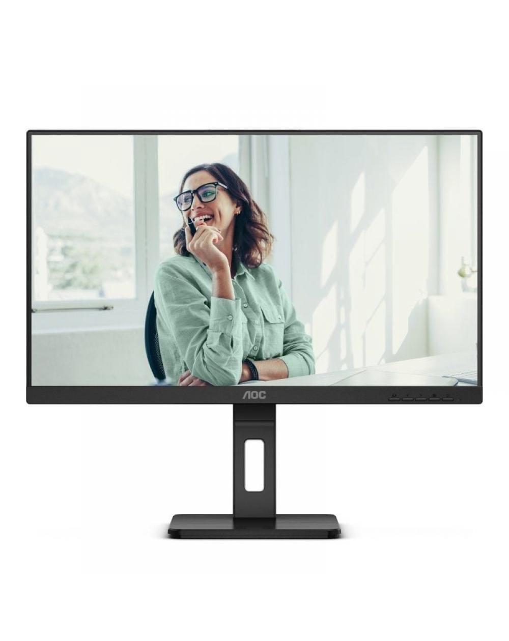 Monitor Profesional AOC 24P3CV 23.8'/ Full HD/ Multimedia/ Negro