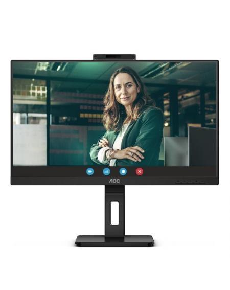 Monitor Profesional AOC 24P3CW 23.8'/ Full HD/ Webcam/ Multimedia/ Negro