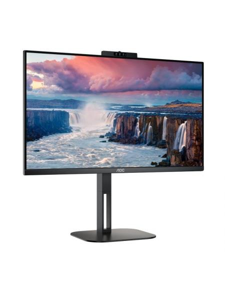 Monitor Profesional AOC 24V5CW/BK 23.8'/ Full HD/ Webcam/ Multimedia/ Negro