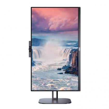 Monitor Profesional AOC 24V5CW/BK 23.8'/ Full HD/ Webcam/ Multimedia/ Negro