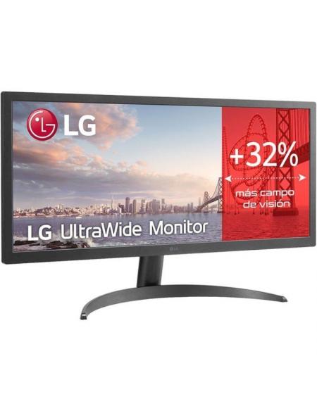 Monitor Ultrapanorámico LG UltraWide 26WQ500-B 25.7'/ WFHD/ Negro