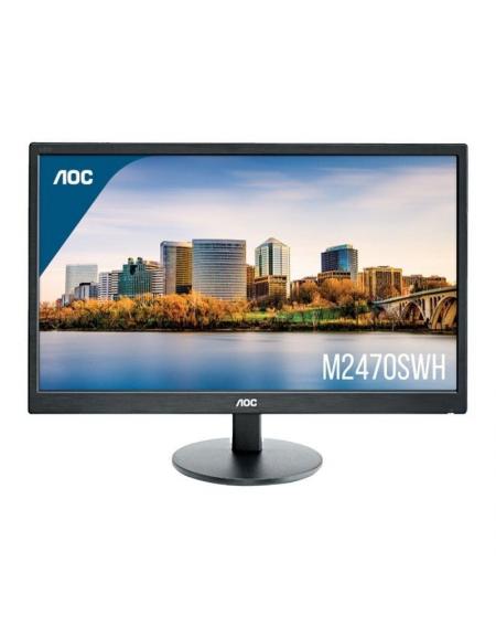 Monitor AOC M2470SWH 23.6'/ Full HD/ Multimedia/ Negro