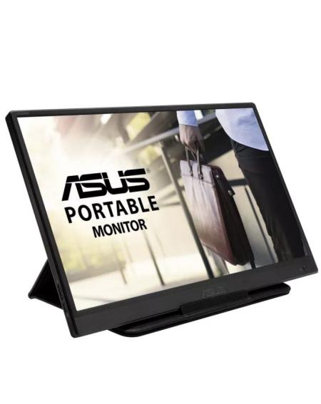 Monitor Portátil Asus ZenScreen MB165B 15.6'/ WXGA/ Negro