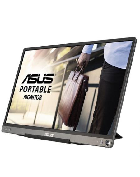 Monitor Portátil Asus ZenScreen MB16ACE 15.6'/ Full HD/ Plata y Negro