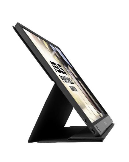 Monitor Portátil Asus ZenScreen Go MB16AHP 15.6'/ Full HD/ Multimedia/ Plata y Negro