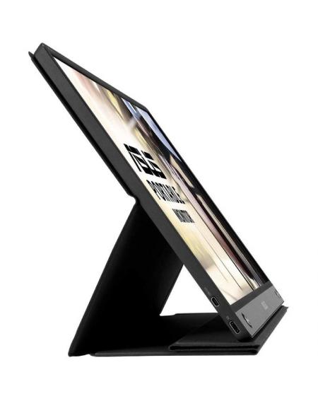 Monitor Portátil Táctil Asus ZenScreen Touch MB16AMT 15.6'/ Full HD/ Multimedia/ Plata y Negro