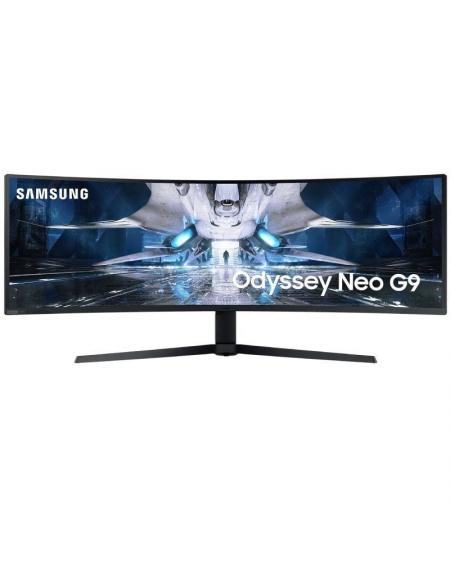 Monitor Gaming Ultrapanorámico Curvo Samsung Odyssey Neo G9 LS49AG950NP 49'/ Dual QHD/ 1ms/ 240Hz/ VA/ Negro