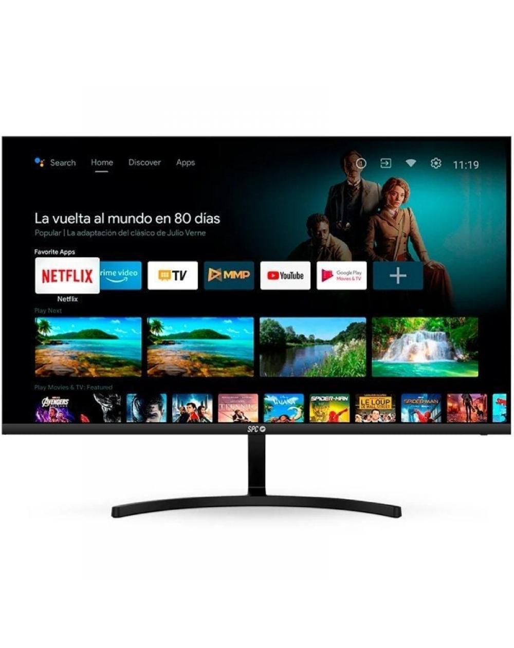 Smart Monitor SPC 900024N 24'/ Full HD/ Smart TV/ Multimedia/ Negro