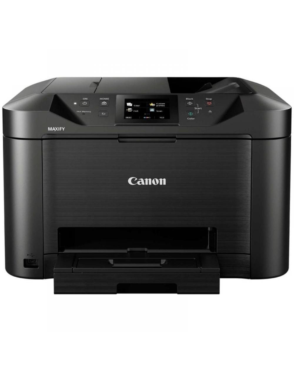 Multifunción Canon MAXIFY MB5150 WiFi/ Fax/ Dúplex/ Negra