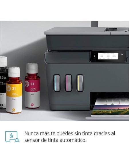 Multifunción Recargable HP Smart Tank Plus 655/ WiFi/ Fax/ Negra