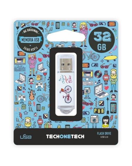 Pendrive 32GB Tech One Tech Be Bike USB 2.0