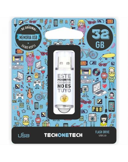 Pendrive 32GB Tech One Tech No Es Tuyo USB 2.0