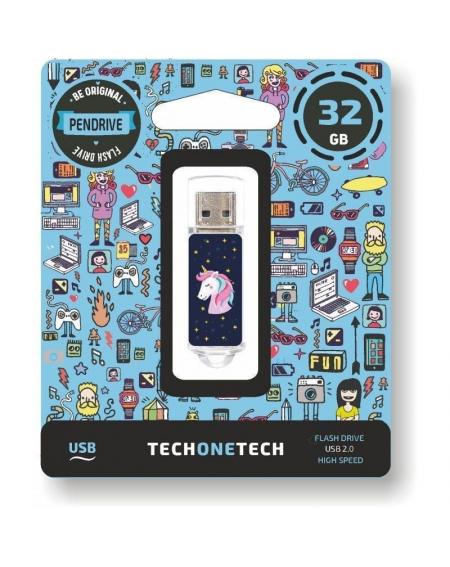Pendrive 32GB Tech One Tech Unicornio Dream USB 2.0