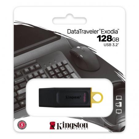 Pendrive 128GB Kingston DataTraveler Exodia USB 3.2